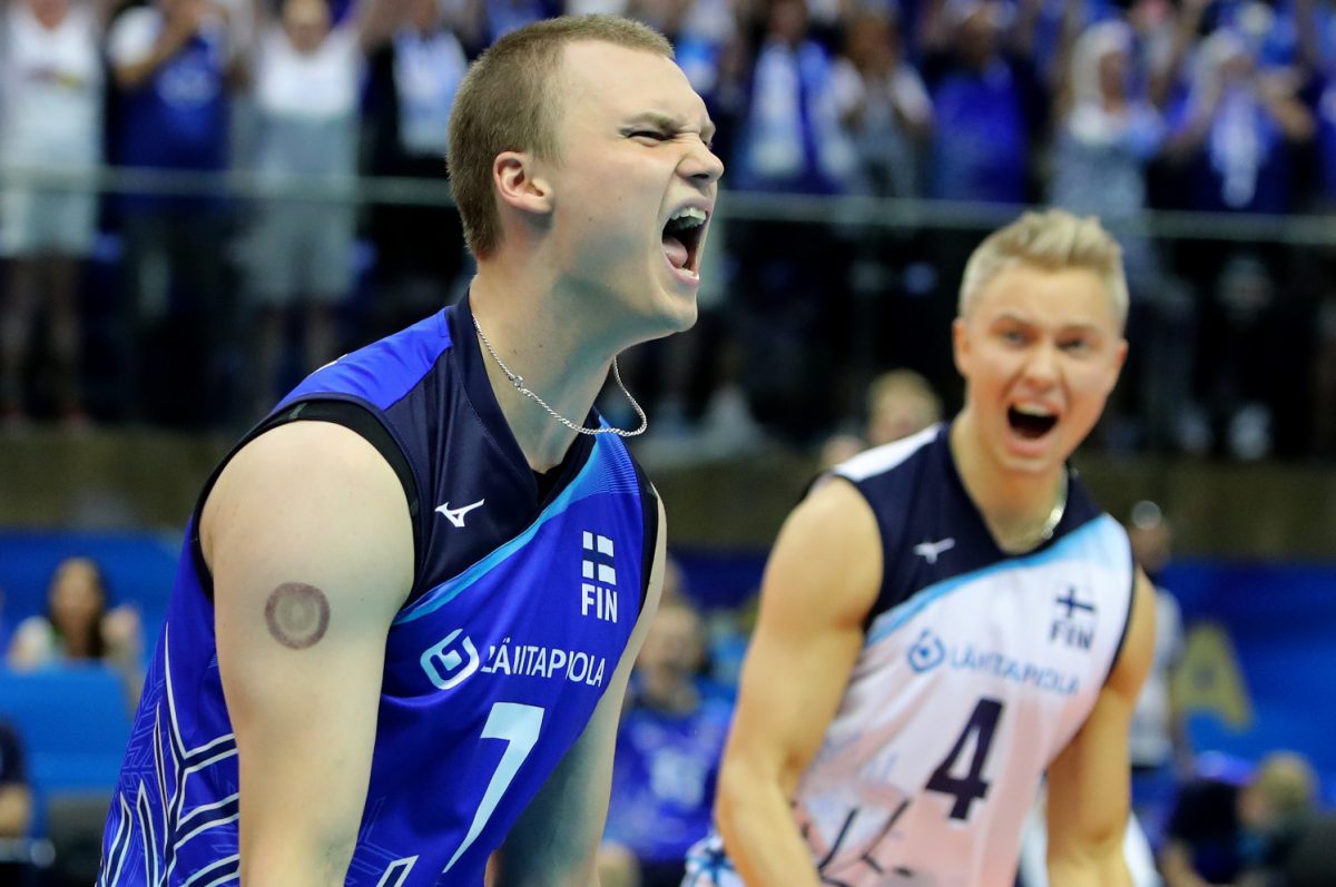 Suomen kolme parasta pelaajaa lentopallon MM-kisoissa