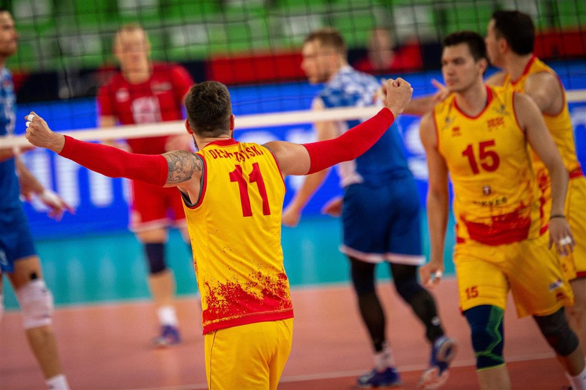 Pohjois-Makedonia historialliseen voittoon – Suomen lohko yhä tasaisempi lentopallon EM-kisoissa