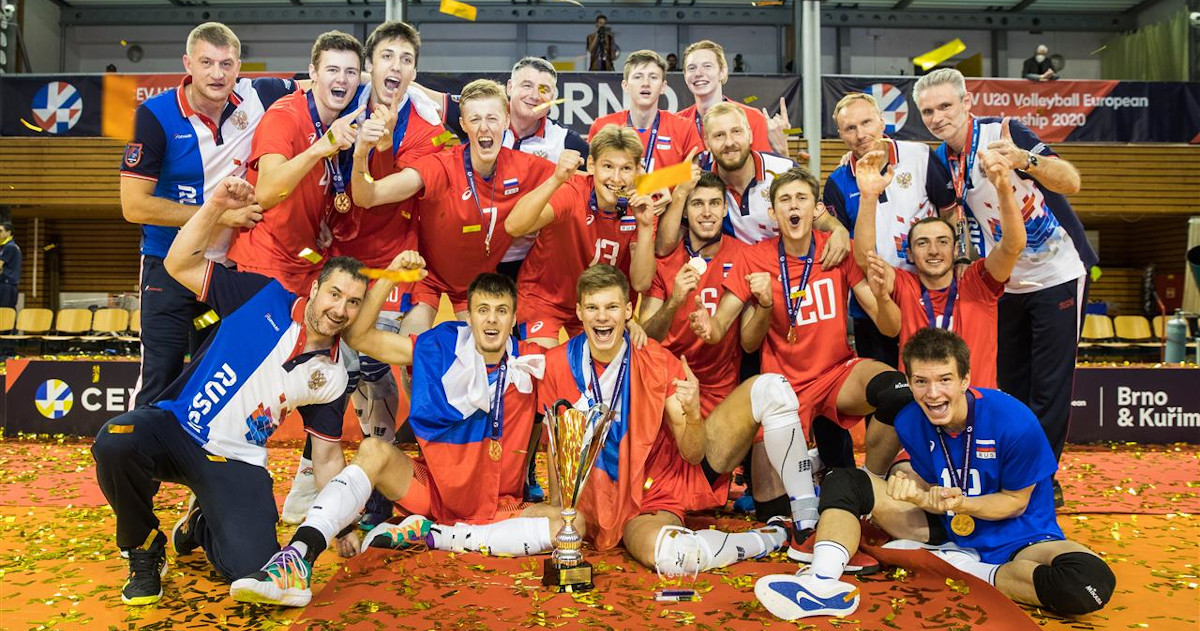 Lentopallon EM-kisat 2020: Venäjä nuorten Euroopan mestari