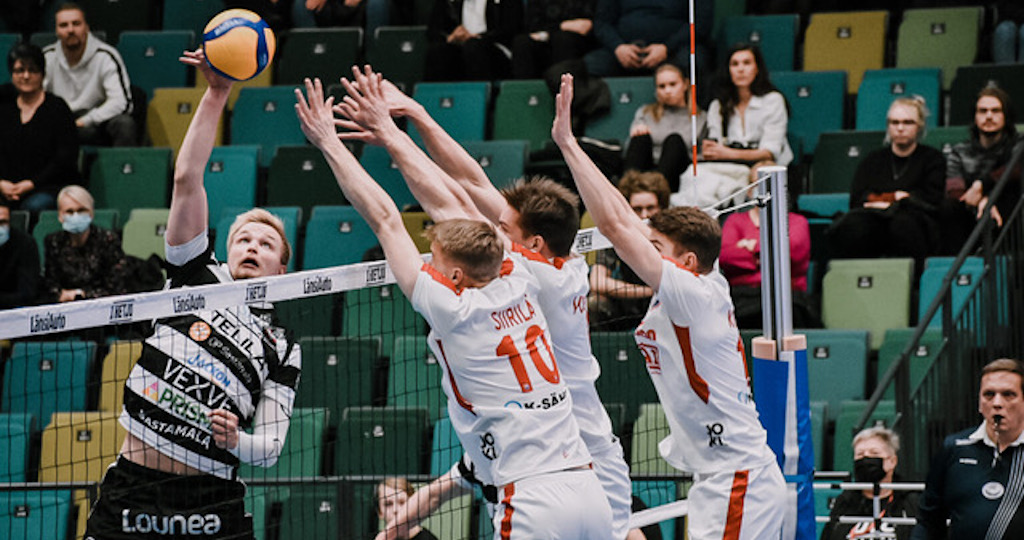”Tunnetta ja kiukkua” kentälle saanut TUTO Volley piinasi Suomen mestareita