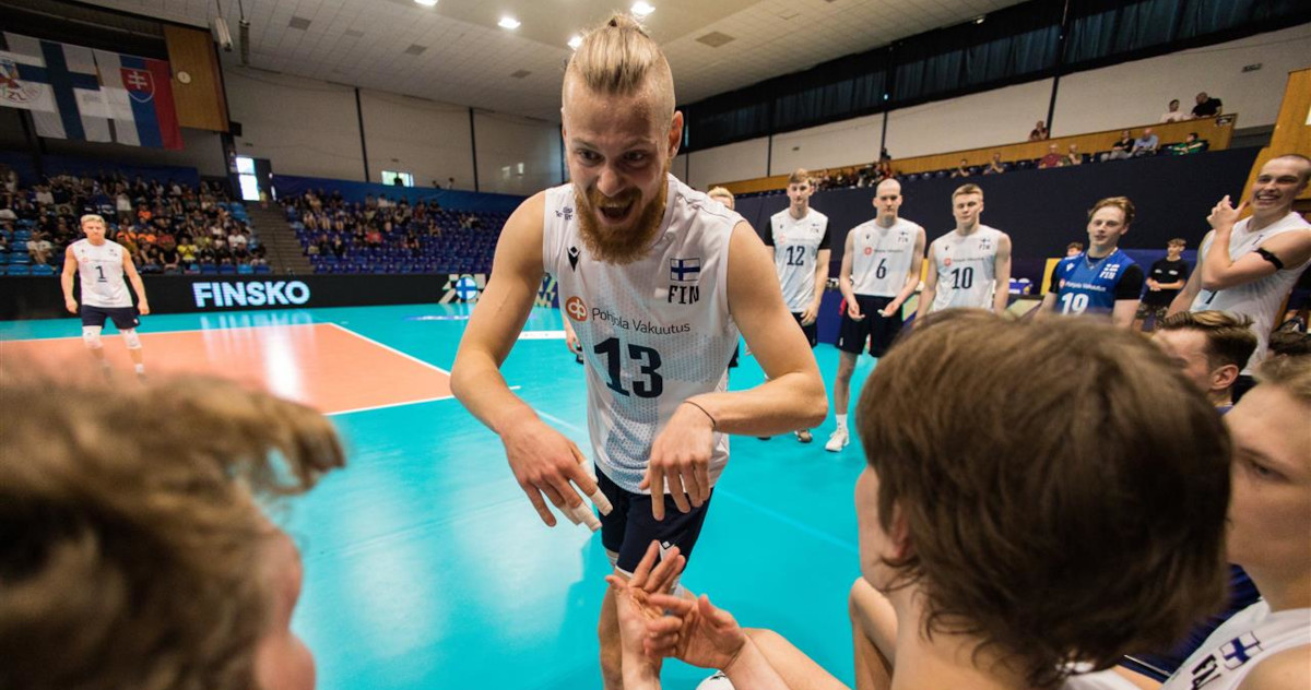 Suomen joukkue lentopallon miesten EM-kisoissa 2023