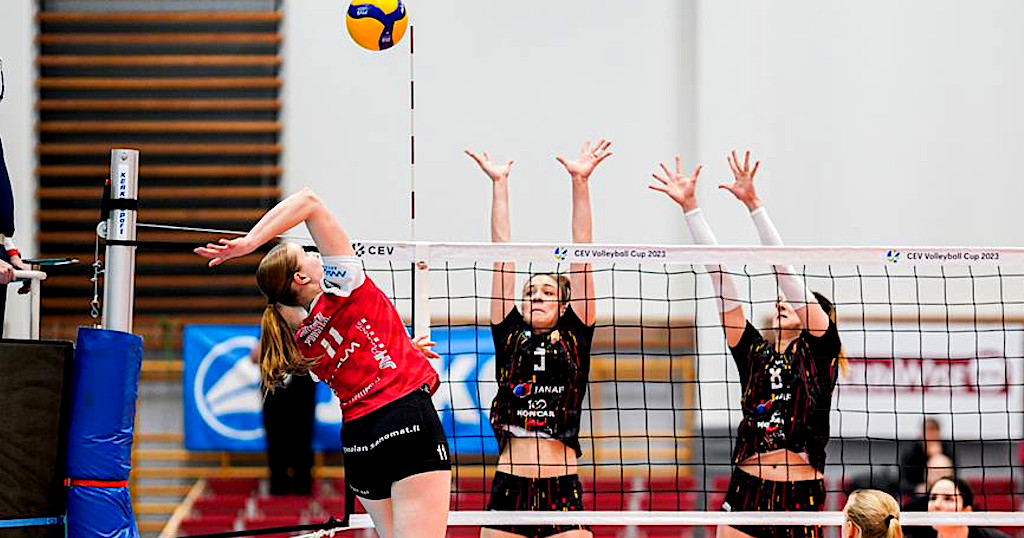Naisten Lentopalloliigan Loppuottelut 2024 P lkky Kuusamo LP 