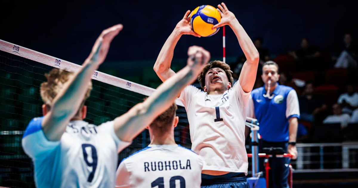 Suomen alle 19-vuotiaat lentopallopojat MM-kisoissa 2025: tulokset