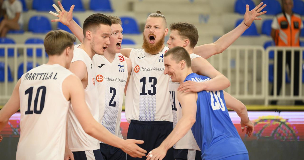 Suomen lentopallomiehet voittivat Euroopan kultaisen liigan