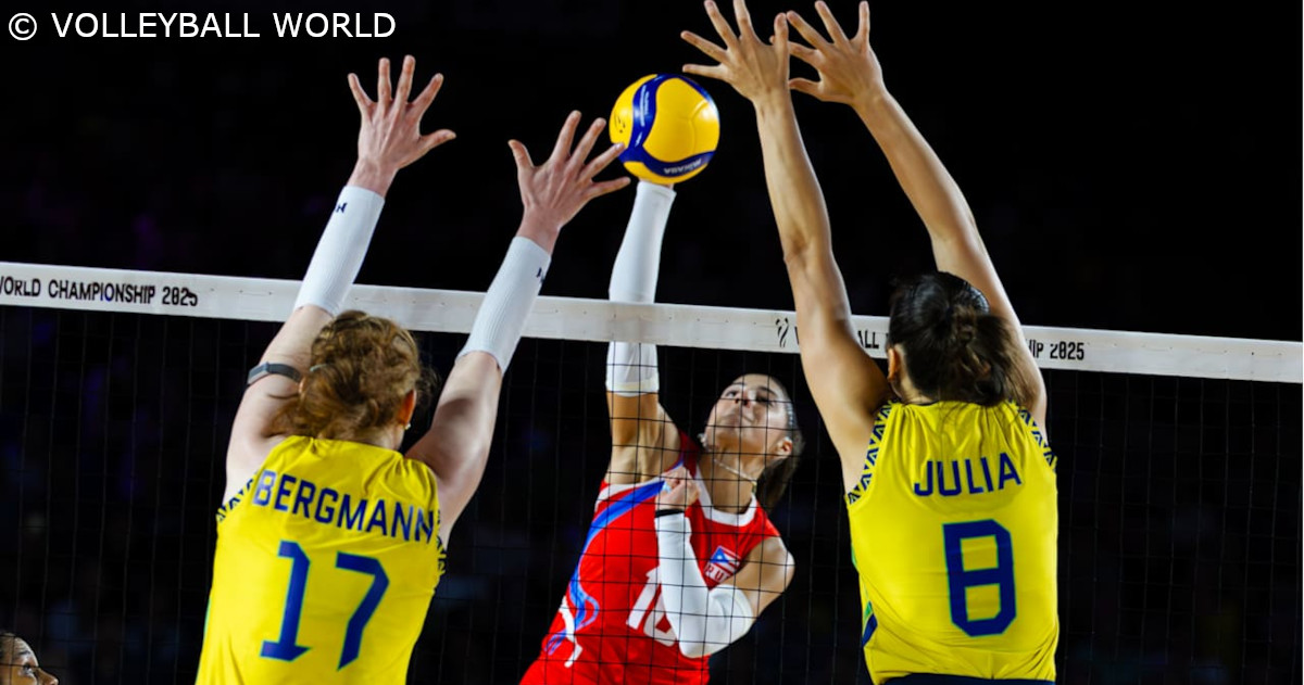 Kaikki puolivälierien joukkueet selvillä lentopallon MM-kisoissa