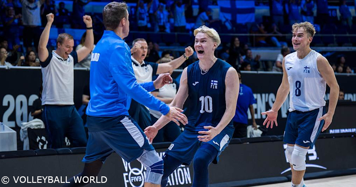 Suomelle kaikkien aikojen otteluvoitto lentopallon MM-kisoissa