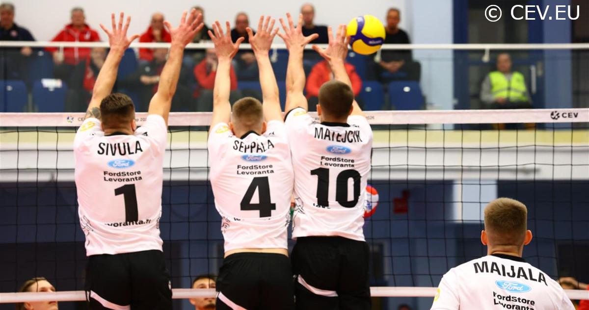 Miesten lentopalloliigan kärkikaksikko erottuu jo selvästi