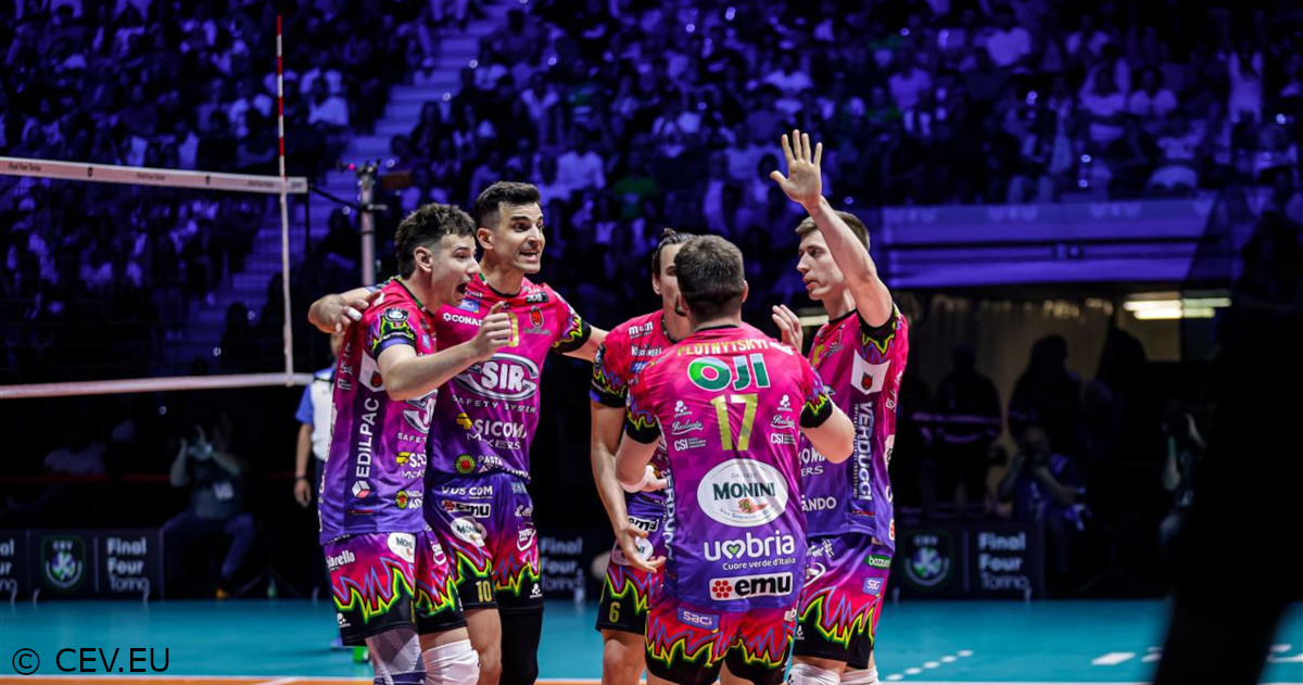 Perugia antoi lentopallon huikean oppitunnin Mestarien liigassa