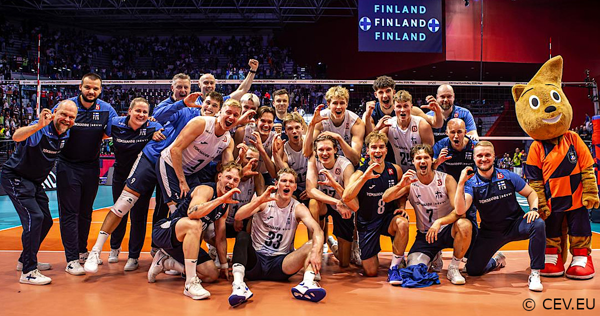 Suomen tie historialliseen lentopallon EM-pronssiin